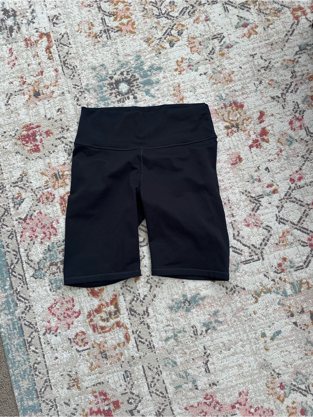 Fabletics Women’s Black High-Waist Bike Shorts
